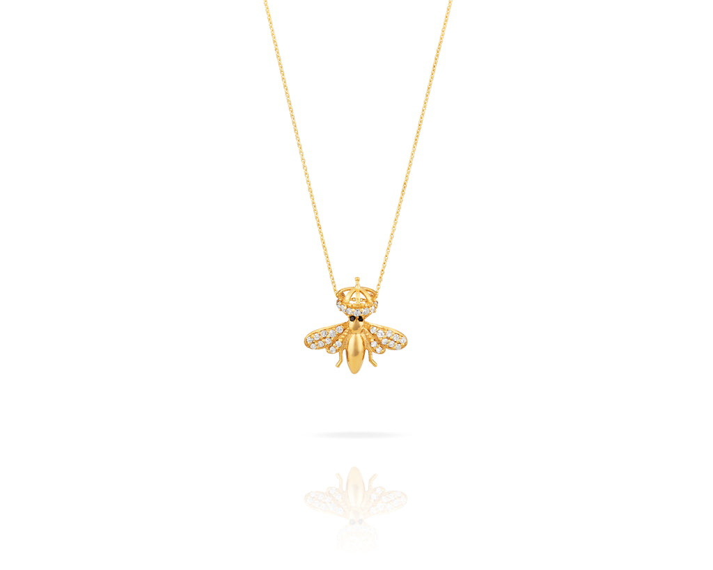 Queen Bee Necklace – Random Accessories NYC