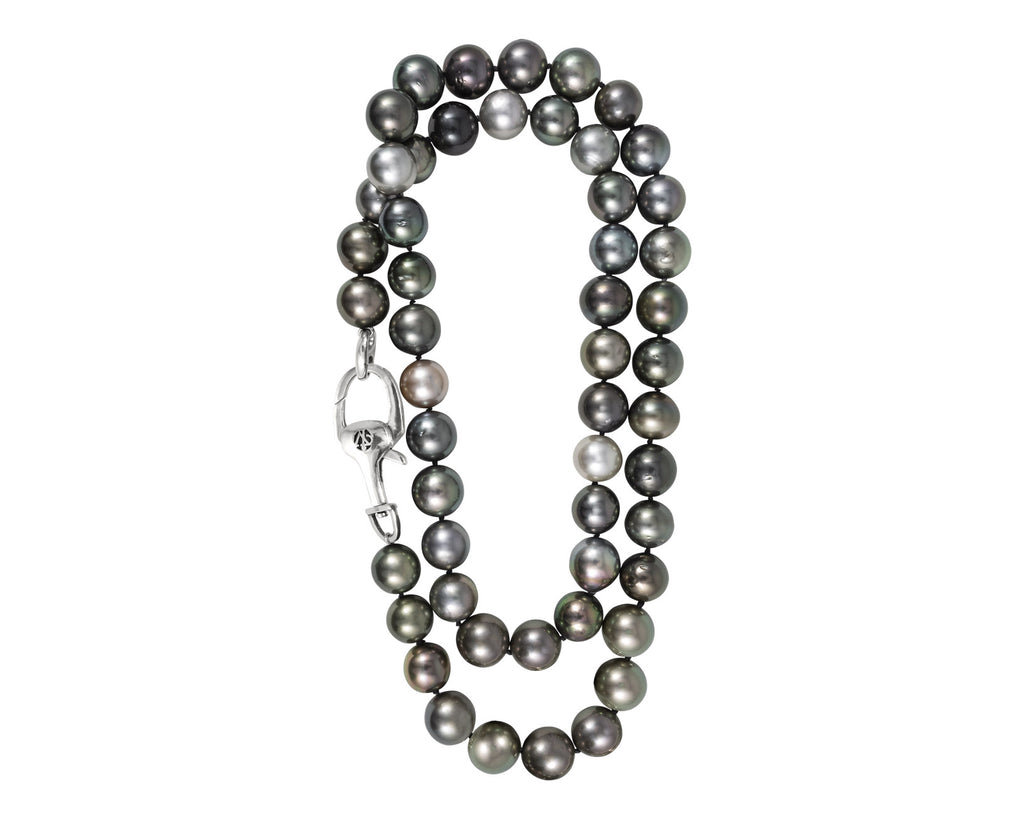 Opera Length Tahitian South Sea Pearl Diamond Bead Necklace — Pratima  Design Fine Art Jewelry Maui, Hawaii