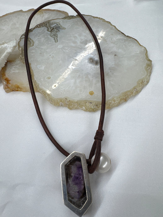 Purple Quartz Pendant