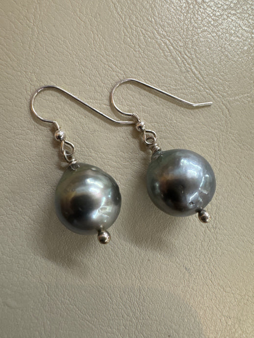 Drop Tahitian Pearl Earrings