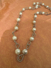 Pearl Silver Necklace - Vincent Peach Fine Jewelry