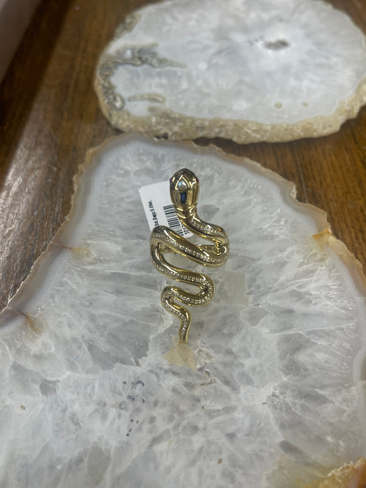 Snake 14kt Gold Ring