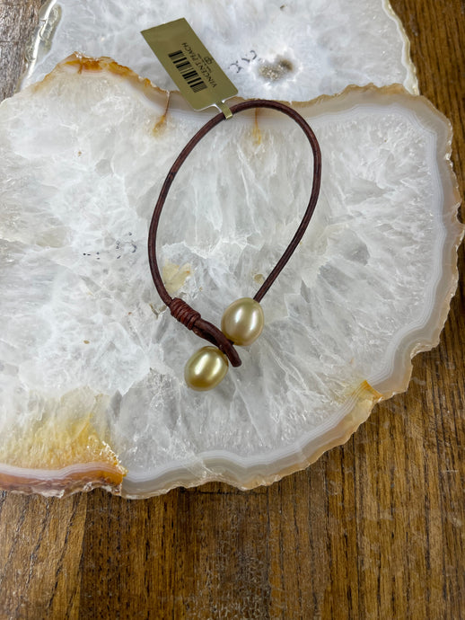 Golden Australian South Sea Pearl Seaplicity Bracelet