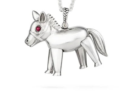 Ruby the Horse -Large-Charm - Vincent Peach Fine Jewelry