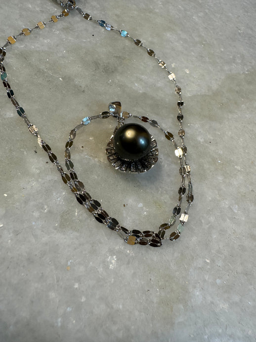 Tahitian Pearl Neckless - Vincent Peach Fine Jewelry