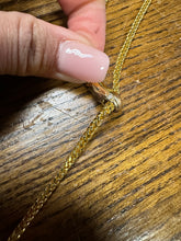 14kt Snake Slider Necklace