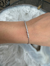 Diamond Slider Tennis Bracelet - Vincent Peach Fine Jewelry