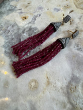 Ruby Tassel Earrings - Vincent Peach Fine Jewelry