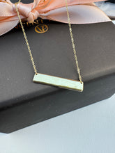 Yellow Gold Bar Necklace - Vincent Peach Fine Jewelry