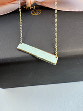 Yellow Gold Bar Necklace - Vincent Peach Fine Jewelry