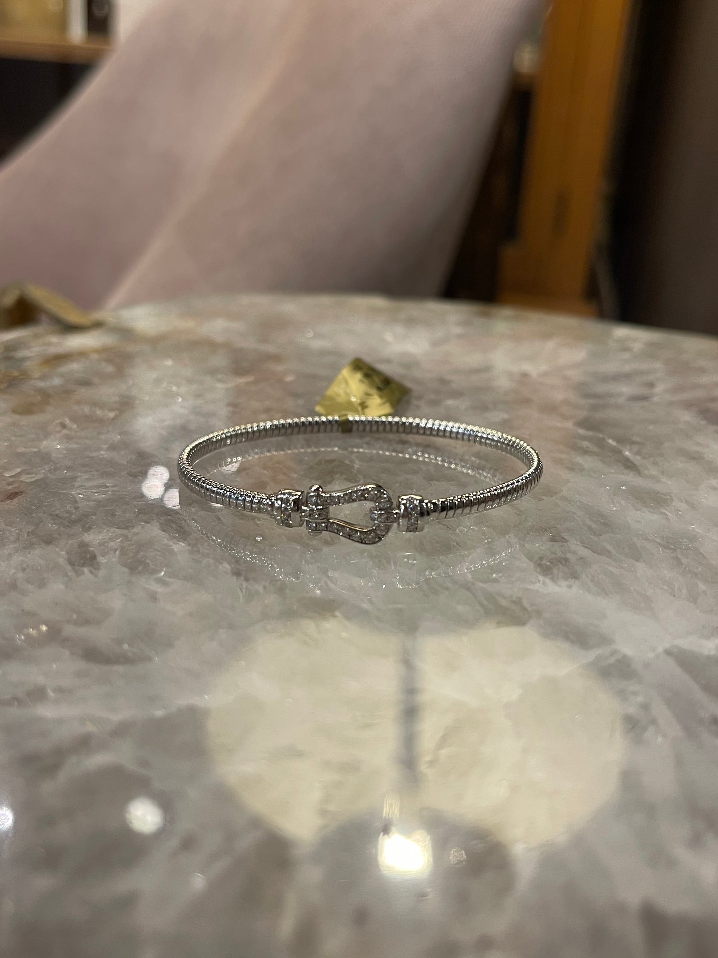 18kt White Gold Diamond Bracelet