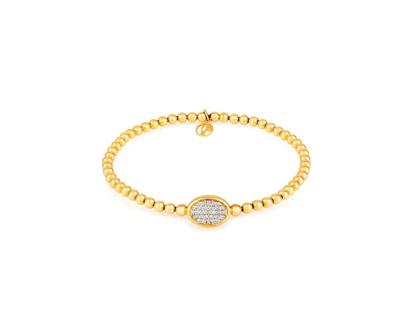 Stirata Bracelet Diamond Round - Vincent Peach Fine Jewelry