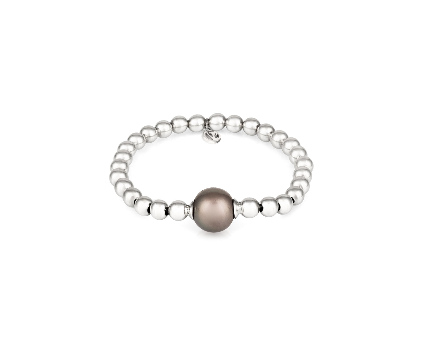 Stirata Silver Bracelet Tahtian Pearl - Vincent Peach Fine Jewelry