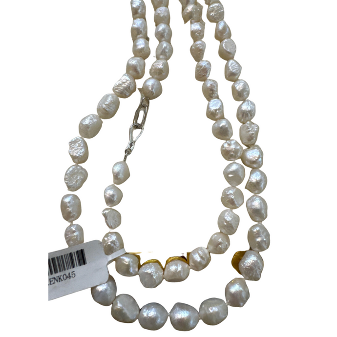 Rose Bud White Pearl Strand - Vincent Peach Fine Jewelry