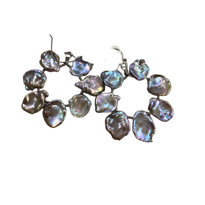 Keshi Pearl Earrings - Vincent Peach Fine Jewelry