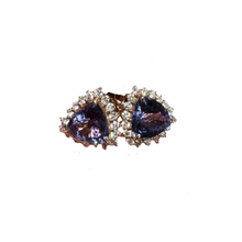 Tanzanite Post Earrings - Vincent Peach Fine Jewelry