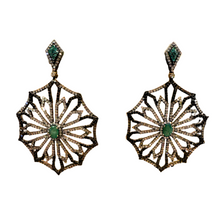 Emerald Diamond Earrings - Vincent Peach Fine Jewelry