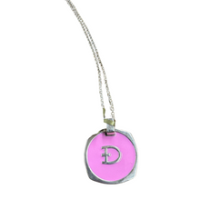 Pink Enamel Pendant - Vincent Peach Fine Jewelry