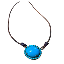 Turquoise Pendant - Vincent Peach Fine Jewelry