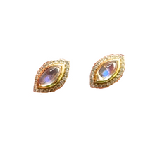 Moonstone Earrings - Vincent Peach Fine Jewelry