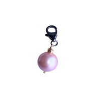 Pink Freshwater Pearl Charm - Vincent Peach Fine Jewelry