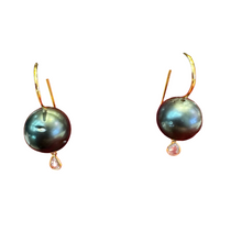 Royal Drop Earrings Tahitian - Vincent Peach Fine Jewelry