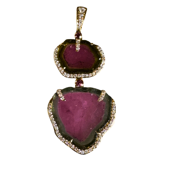 Tourmaline Fine Jewelry Pendant - Vincent Peach Fine Jewelry