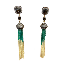 Black Onyx Diamond Earrings - Vincent Peach Fine Jewelry