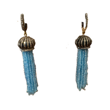 Diamond Tassel Earrings - Vincent Peach Fine Jewelry