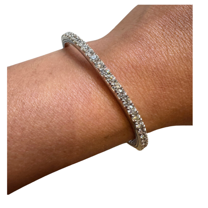 Diamond Tennis Stretch - Vincent Peach Fine Jewelry