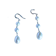 3 Pearl Drop Earrings - Vincent Peach Fine Jewelry