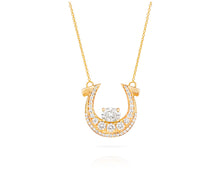 Diamond Horseshoe Necklace