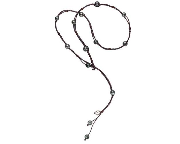 Bohemian Lariat | Tahitian - Vincent Peach Fine Jewelry