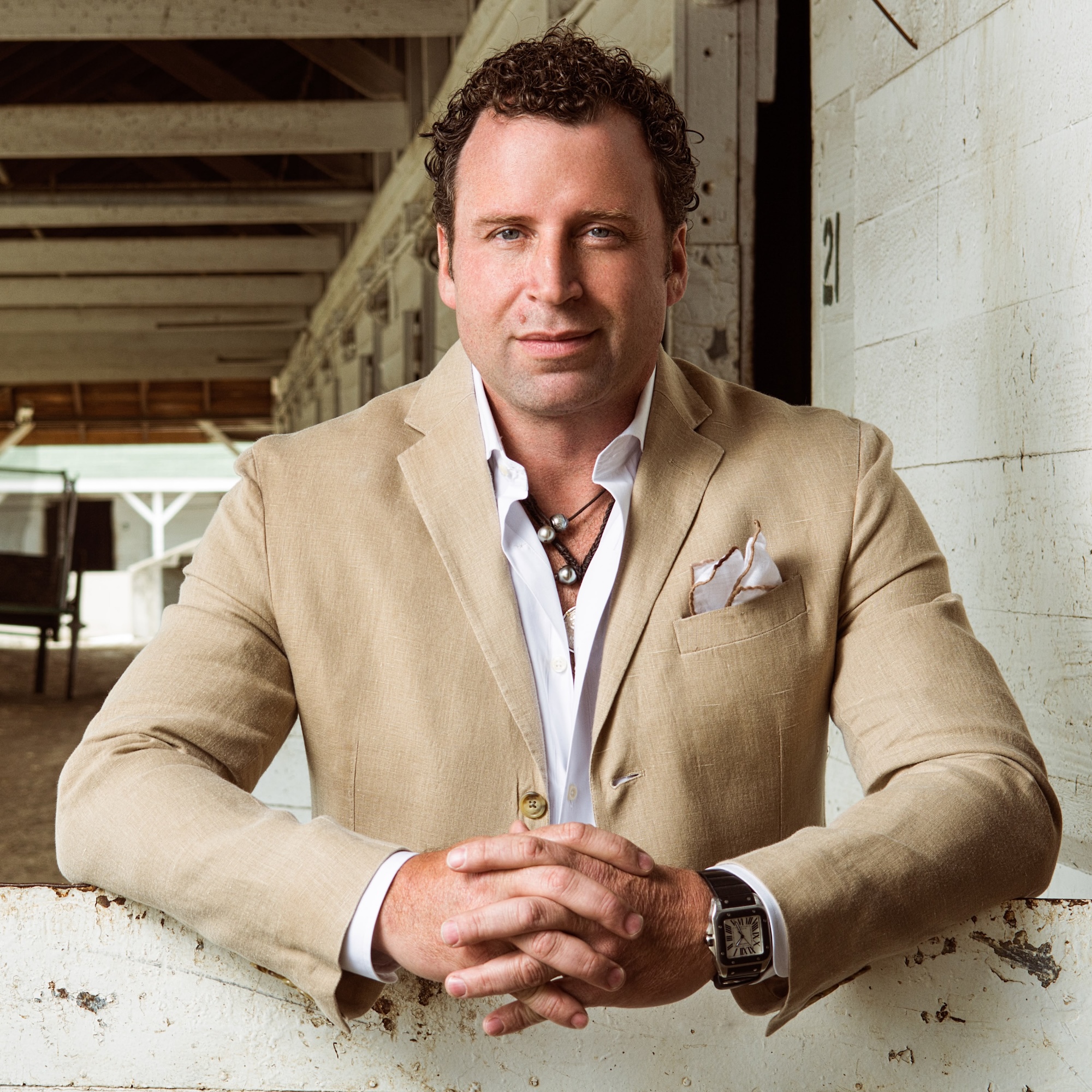 Vincent Peach in his Nashville studio